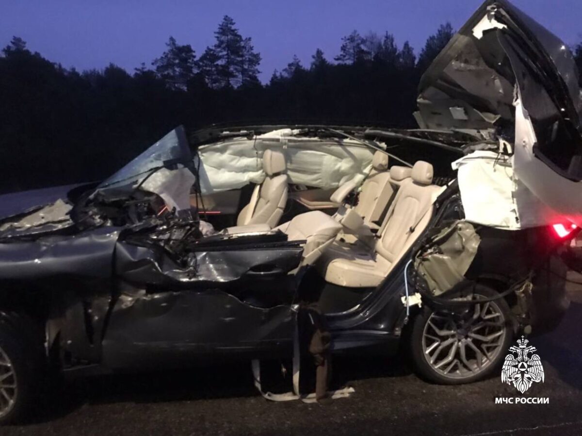 Появилось видео с места смертельного ДТП в Тверской области