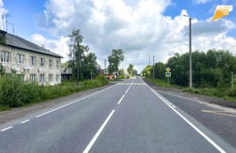 В Тверской области отремонтировали участок автодороги Тверь – Бежецк – Весьегонск – Устюжна