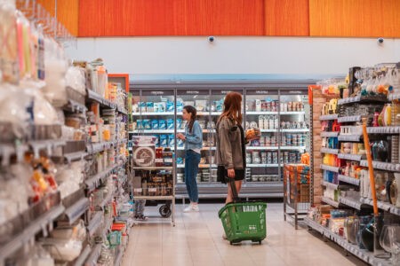 В России выросла цена на минимальную корзину продуктов