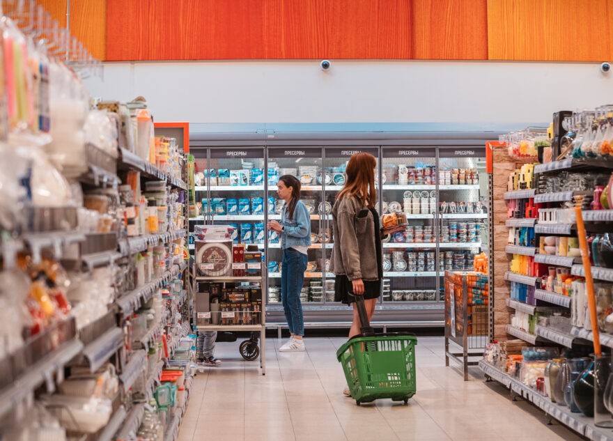 В России выросла цена на минимальную корзину продуктов