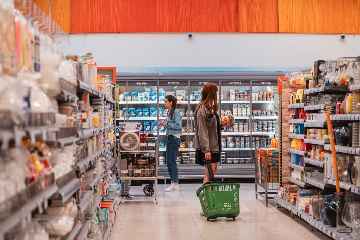 В России выросла цена на минимальную корзину продуктов