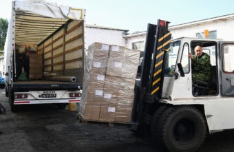 В Бердянск ко Дню знаний направлен гуманитарный груз от Тверской области