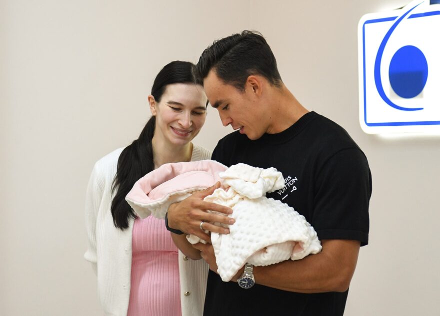 Олимпийская чемпионка Наталья Терентьева с новорожденной дочерью выписаны из перинатального центра