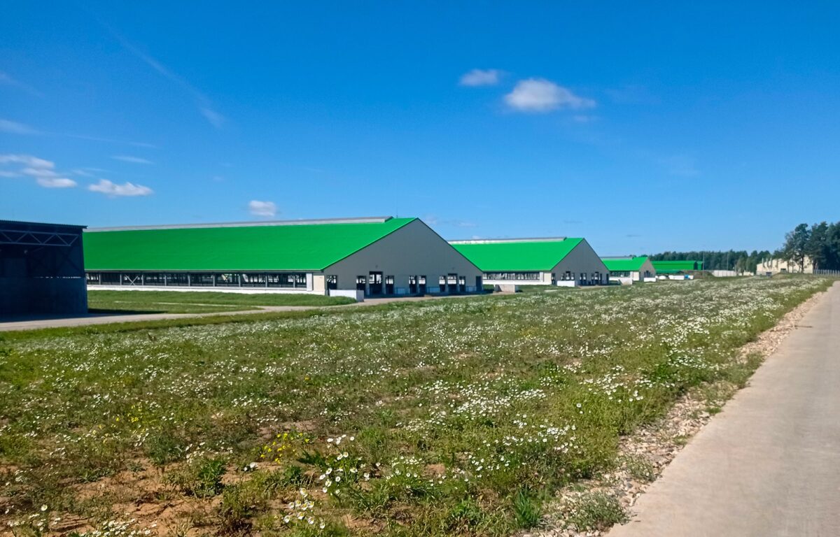 В Тверской области завершается строительство крупного молочно-товарного комплекса