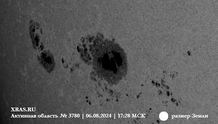 На Солнце появилось активное пятно, пугающее своими размерами