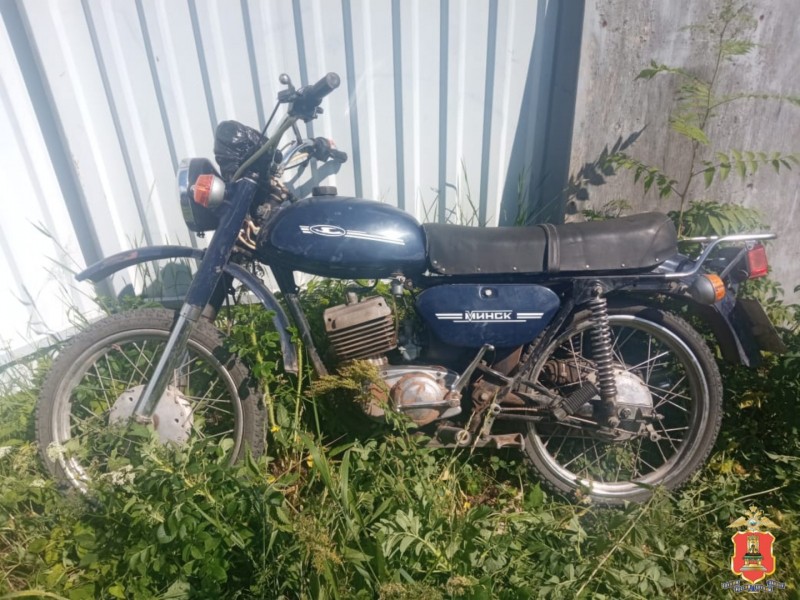 В Тверской области задержали двух угонщиков мотоцикла