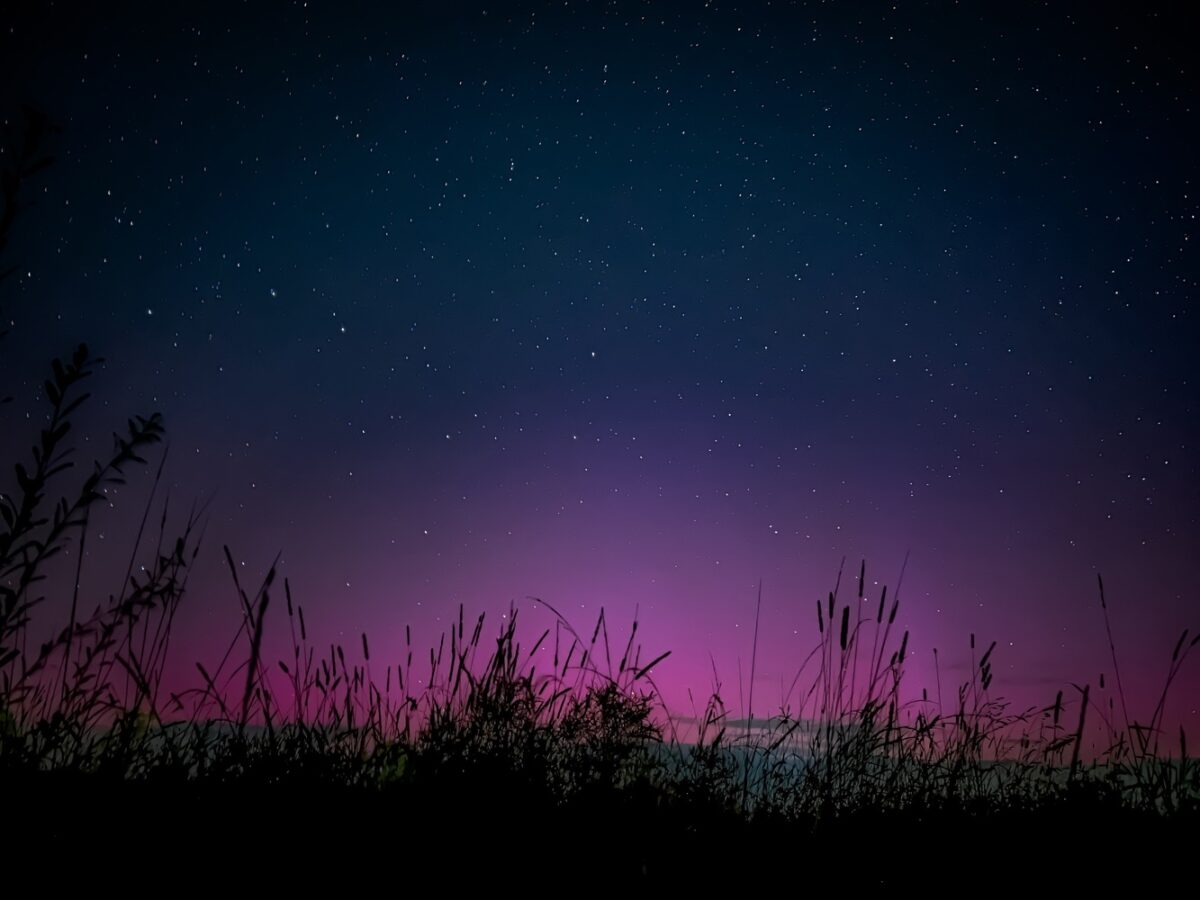 Сегодня ночью жители Терской области наблюдали уникальное явление