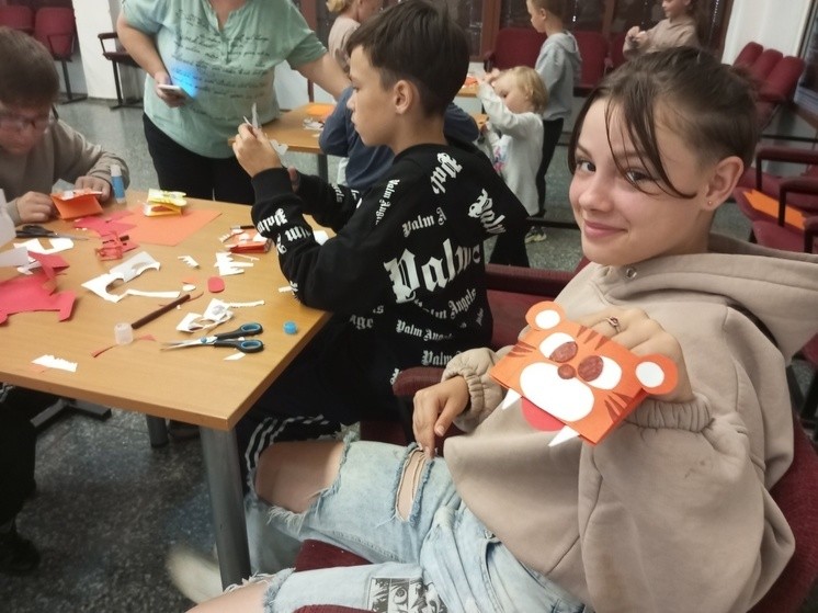 В андреапольском реабилитационном центре дети отметили Международный день тигра