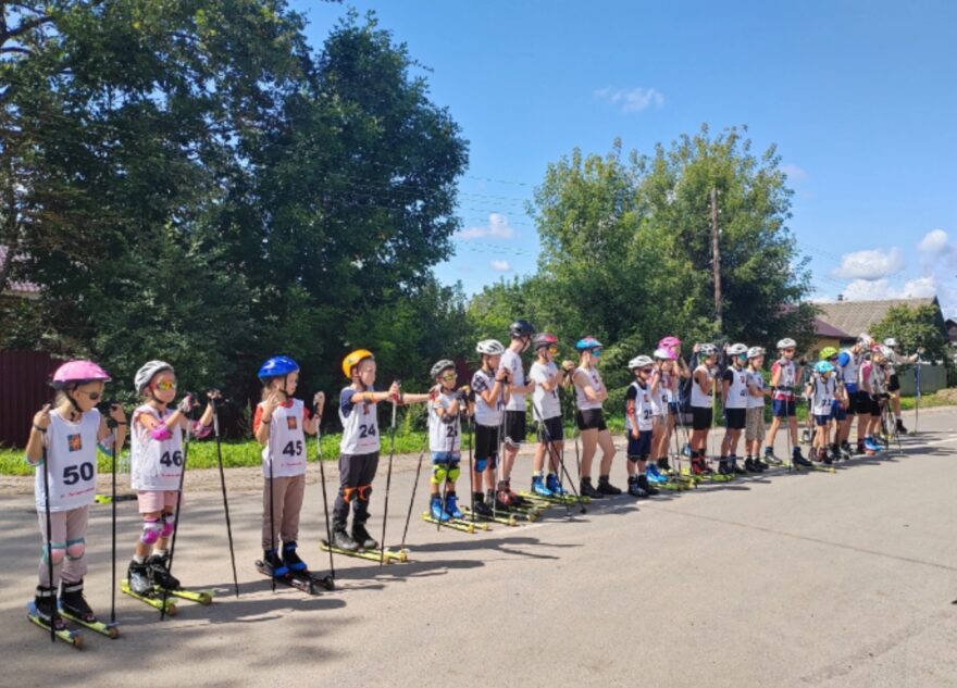 Соревнования по лыжероллерам прошли в Лихославле
