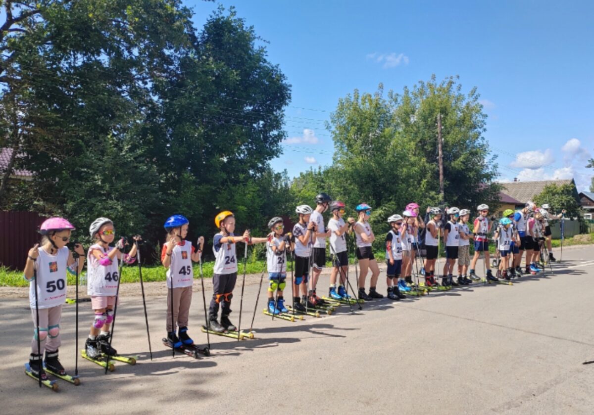 Соревнования по лыжероллерам прошли в Лихославле