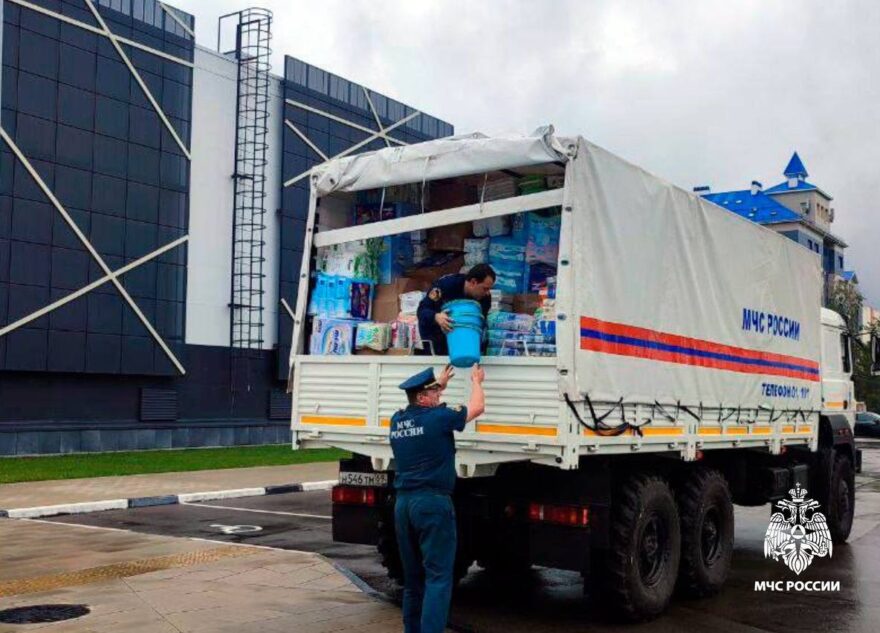 Тверская область отправила в Курск 20 тонн гуманитарного груза Тверская область отправила в Курск 20 тонн гуманитарного груза