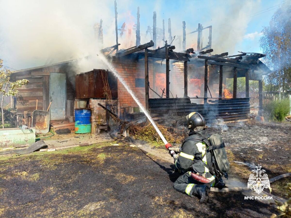 Под Тверью спасатели потушили крупный пожар
