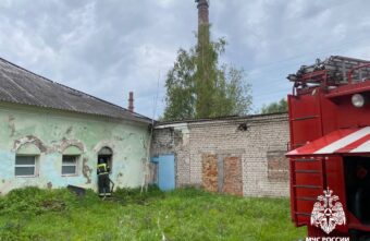 В общественной бане в Тверской области произошел пожар