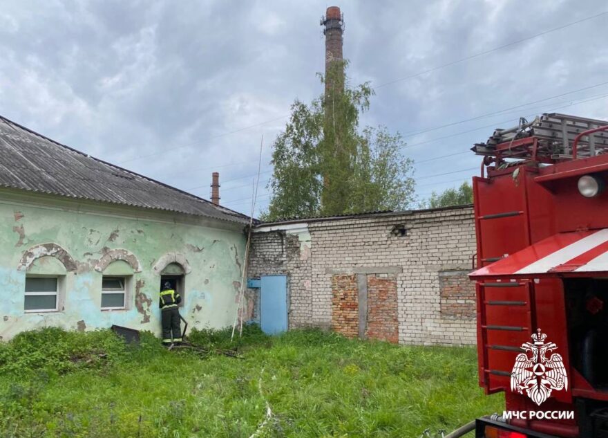 В общественной бане в Тверской области произошел пожар