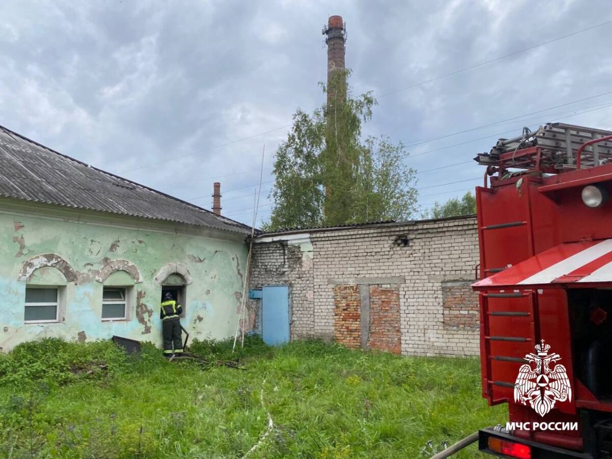 В общественной бане в Тверской области произошел пожар В общественной бане в Тверской области произошел пожар