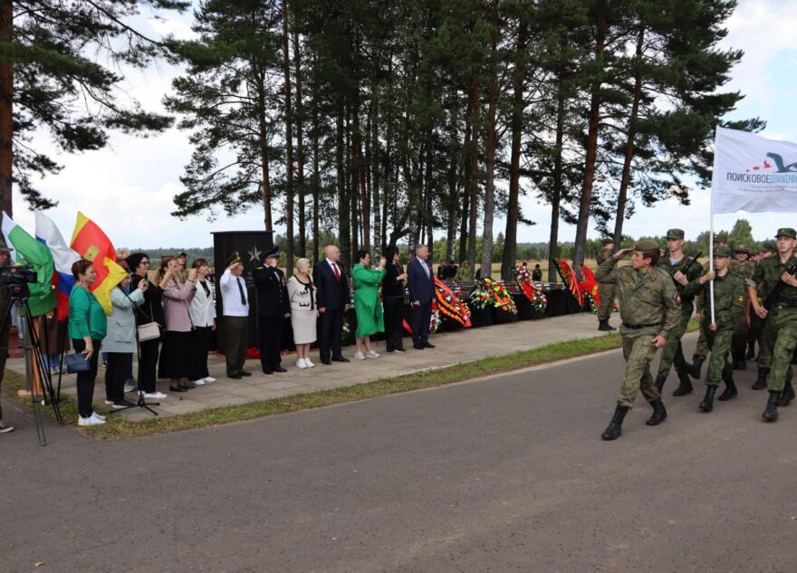 В Бельском округе почтили память воинов-сибиряков, погибших в годы Великой Отечественной войны