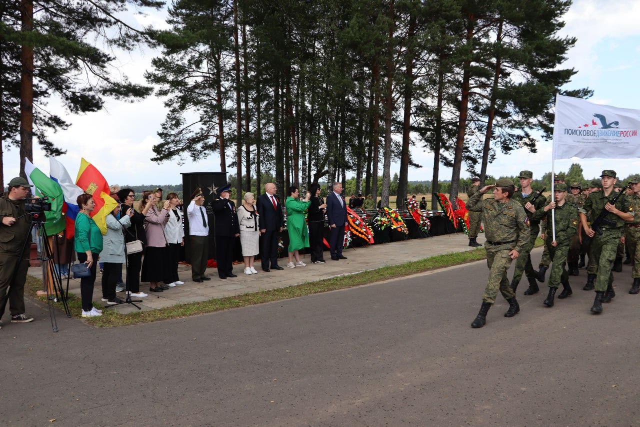 В Бельском округе почтили память воинов-сибиряков, погибших в годы Великой Отечественной войны