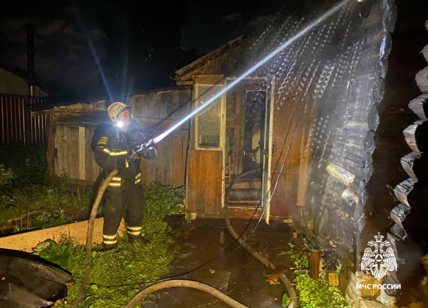 Тело погибшего нашли при тушении пожара под Тверью