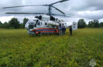 Несовершеннолетнего пациента доставили в Тверь на вертолёте