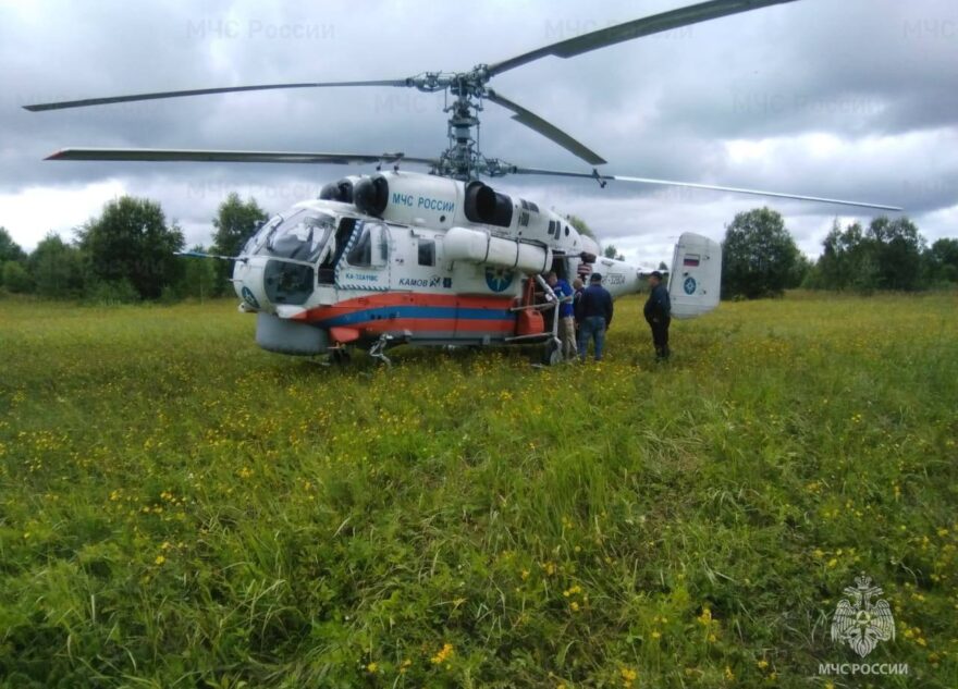 Несовершеннолетнего пациента доставили в Тверь на вертолёте Несовершеннолетнего пациента доставили в Тверь на вертолёте