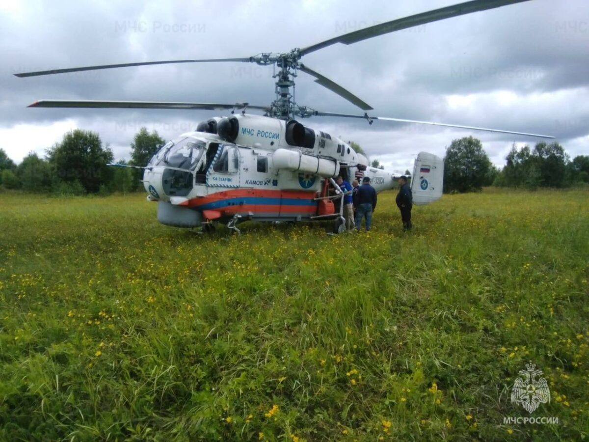 Несовершеннолетнего пациента доставили в Тверь на вертолёте