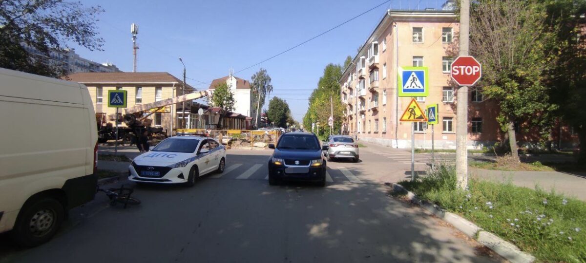 В Твери "Сузуки" сбил 13-летнего велосипедиста