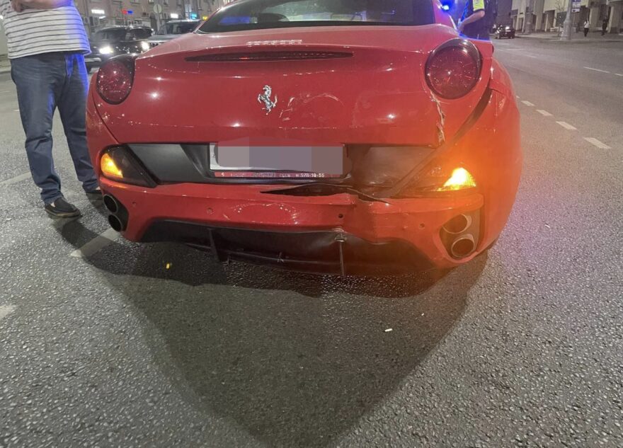 Появились подробности аварии "Ferrari" и "TagAZ" в Твери Появились подробности аварии "Ferrari" и "TagAZ" в Твери