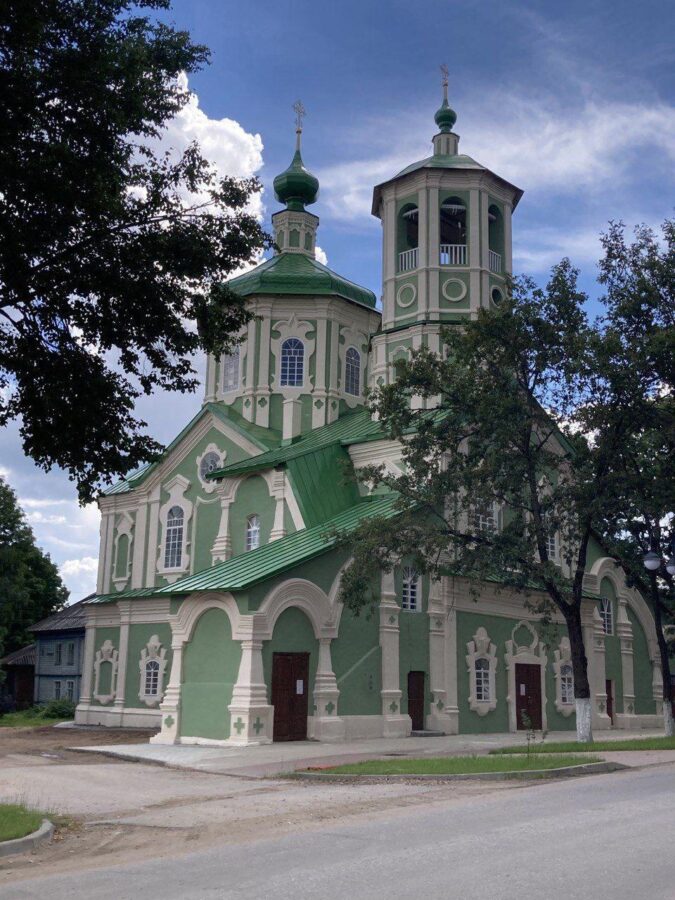 В Торопце отреставрировали знаменитую Богоявленскую церковь