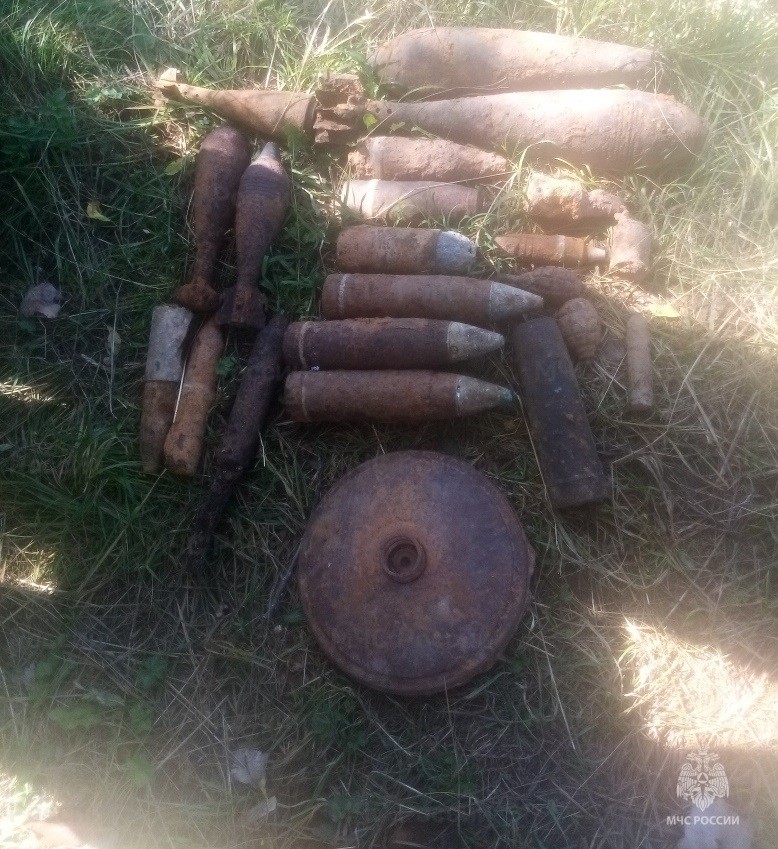 Больше 30 взрывоопасных предметов времён войны нашли в Тверской области