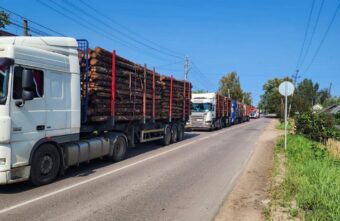 Из Верхневолжья в Курскую область направили гуманитарный груз с пиломатериалами