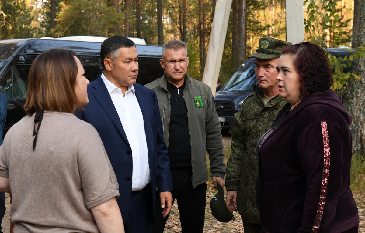 Губернатор Игорь Руденя проинспектировал состояние объектов образования в Торопецком округе