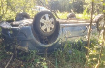 В Тверской области погиб водитель перевернувшегося "Опеля"