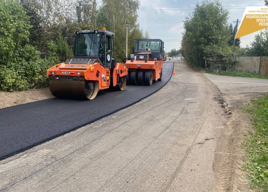 В Тверской области по обращениям граждан ремонтируют участок дороги Тургиново – Ферязкино