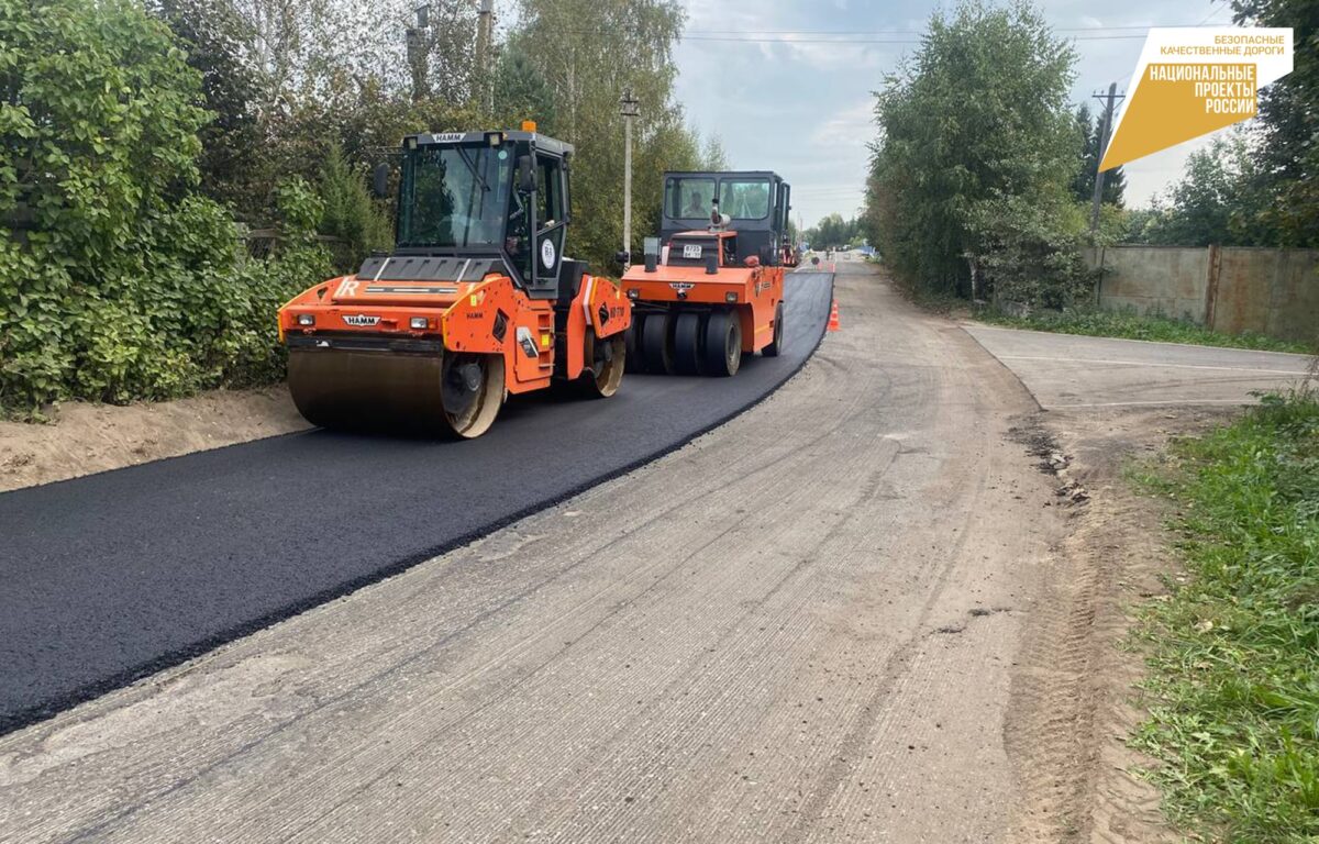 В Тверской области по обращениям граждан ремонтируют участок дороги Тургиново – Ферязкино
