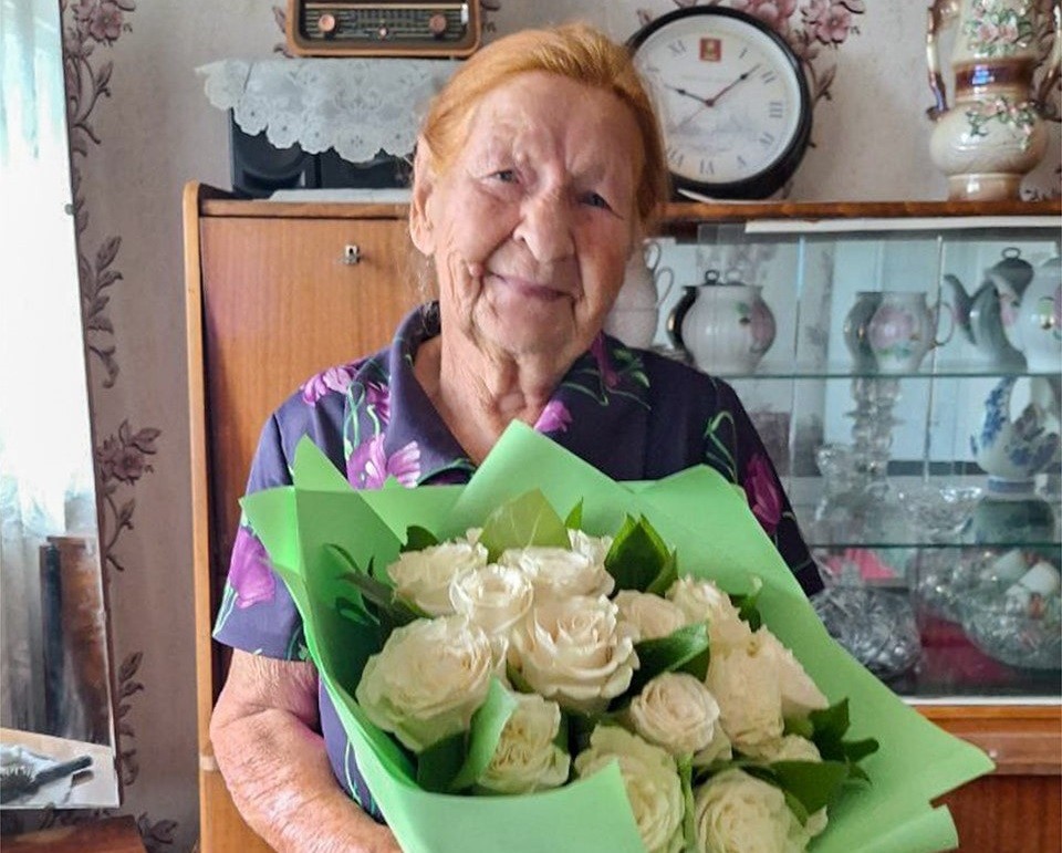 Участница Великой Отечественной войны Клавдия Никандрова отмечает 101-летие
