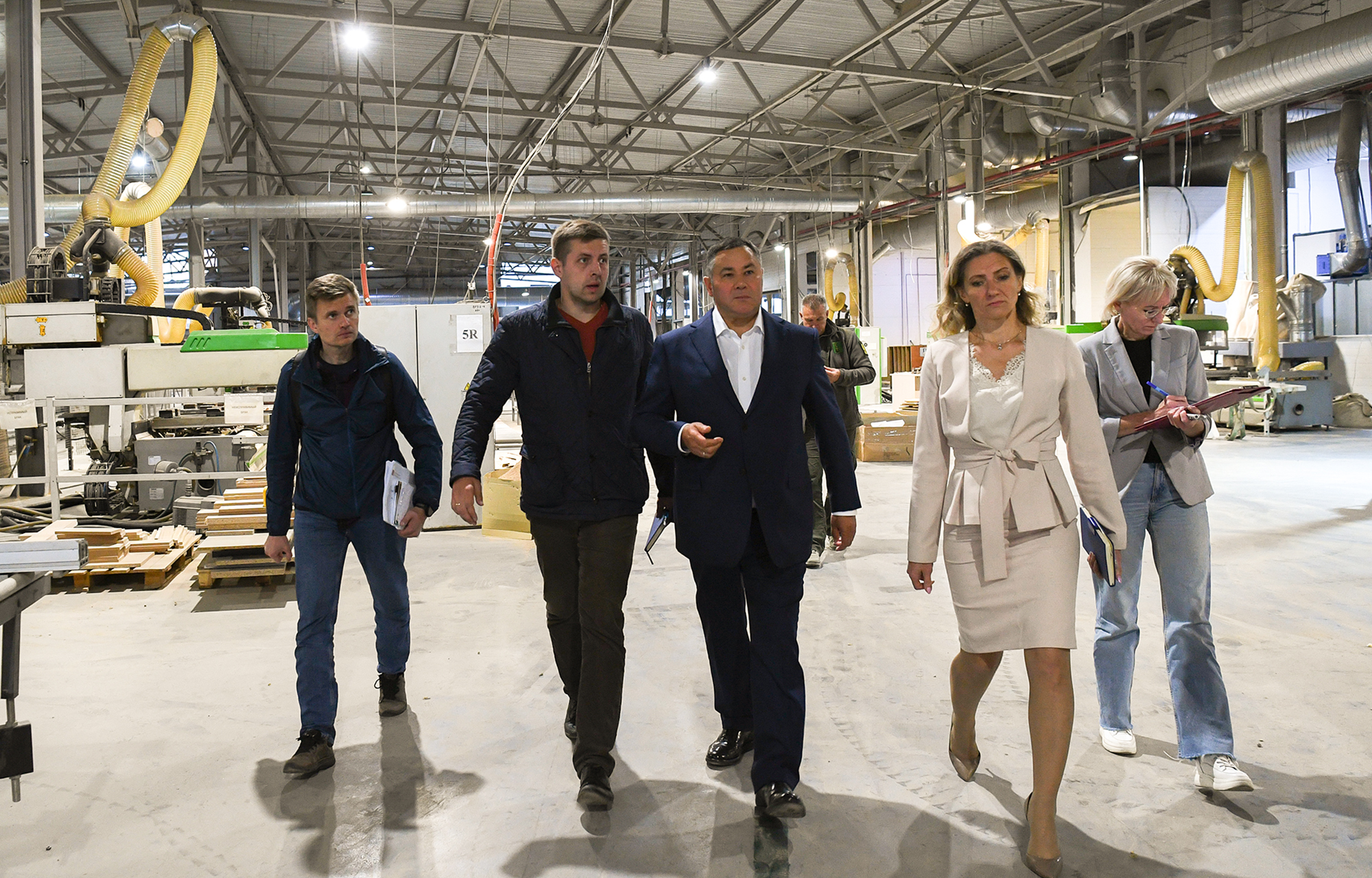 Игорь Руденя провёл инспекционную поездку по предприятиям Торопецкого округа