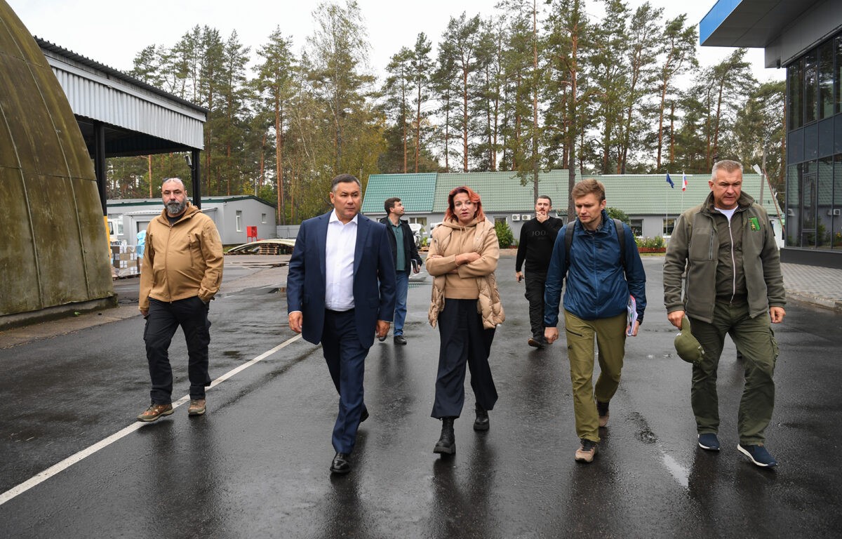 Игорь Руденя проинспектировал социальные объекты Торопецкого округа 