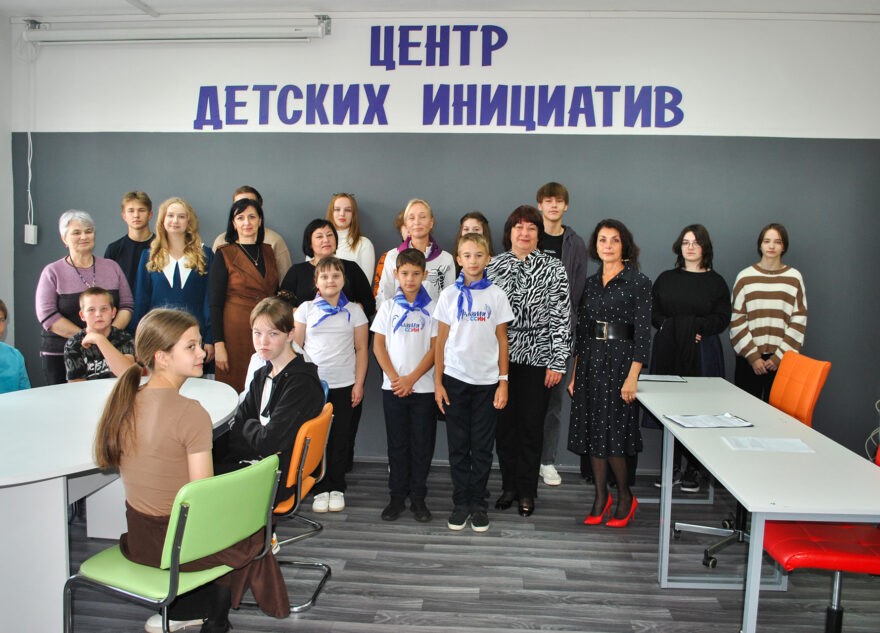 В Лесной школе в Тверской области открыли Центр детских инициатив В Лесной школе в Тверской области открыли Центр детских инициатив