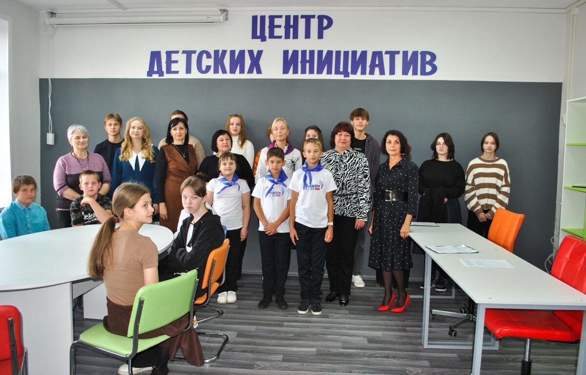 В Лесной школе в Тверской области открыли Центр детских инициатив