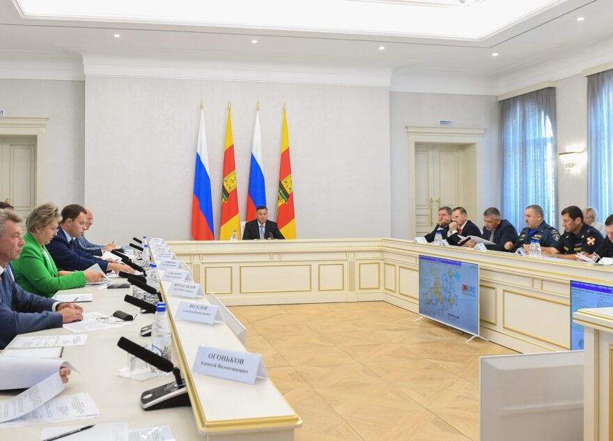 Игорь Руденя провел селекторное совещание о готовности Тверской области к Единому дню голосования