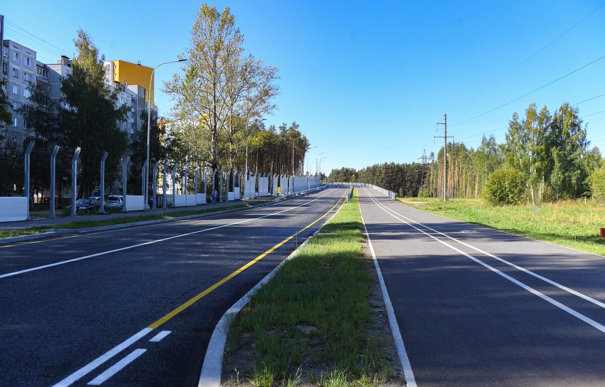 В Твери открыли движение по новому путепроводу на улице Фрунзе