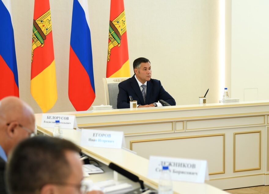 Игорь Руденя: в учреждениях Торопецкого округа ведутся ремонтные работы, оказывается поддержка жителям и бизнесу