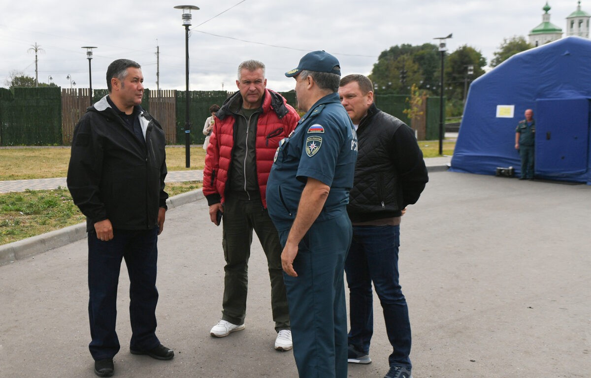 В Торопецком округе  губернатор провел совещание по ликвидации последствий падения обломков БПЛА