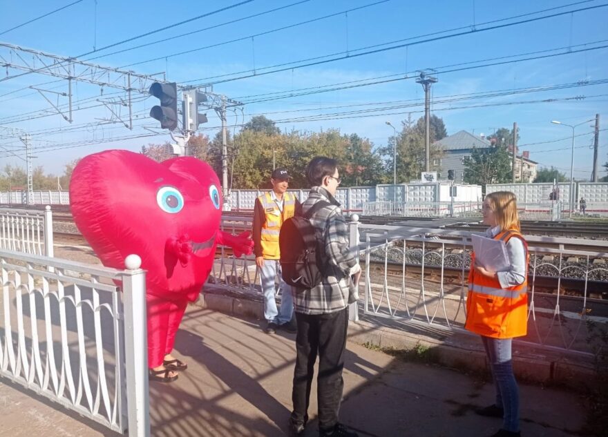 На станции в Вышнем Волочке провели патрулирование