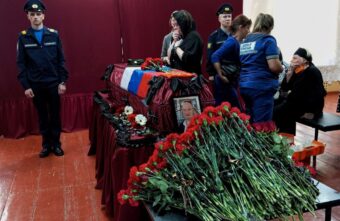 В Тверской области проводили в последний путь бойца Антона Косовских