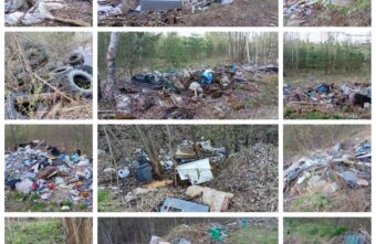 Жители Тверской области завалили свою деревню мусором