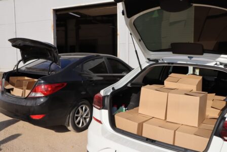 Ржевский хлебокомбинат отправил в Торопец партию свежего хлеба и батонов