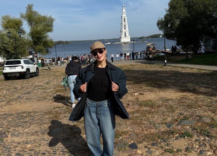 На выходных в Тверской области отдыхала известная телеведущая