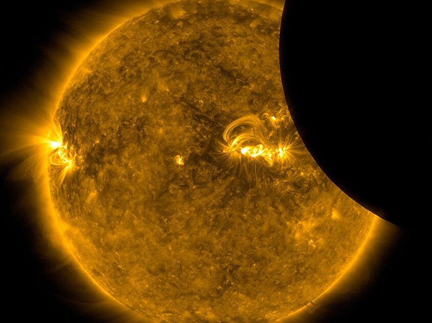 В начале октября жители Тверской области будут наблюдать кольцеобразное солнечное затмение