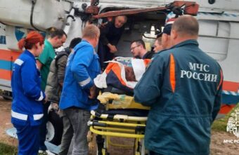 13-летнюю девочку срочно доставили в Тверь на вертолете